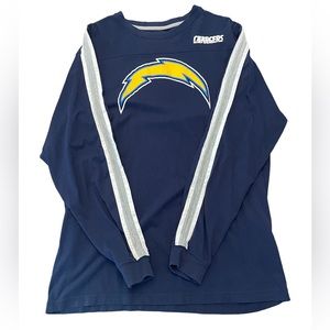 Chargers NFL Football Long Sleeve Men’s Graphic Sports Cotton Colorful Top Y2K